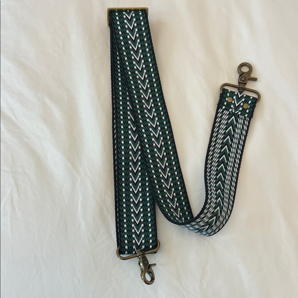 Parker Thatch Hand-Woven Crossbody Strap